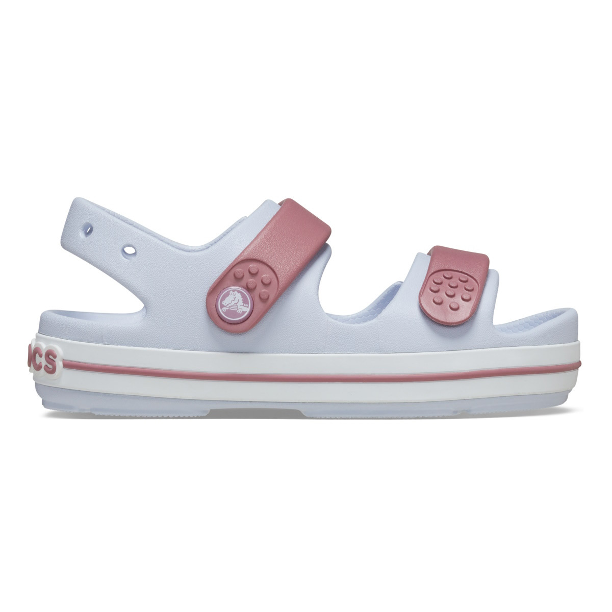 Sandale Crocs Crocband Cruiser Sandal Kids Mov - Dreamscape/Cassis - imagine 8